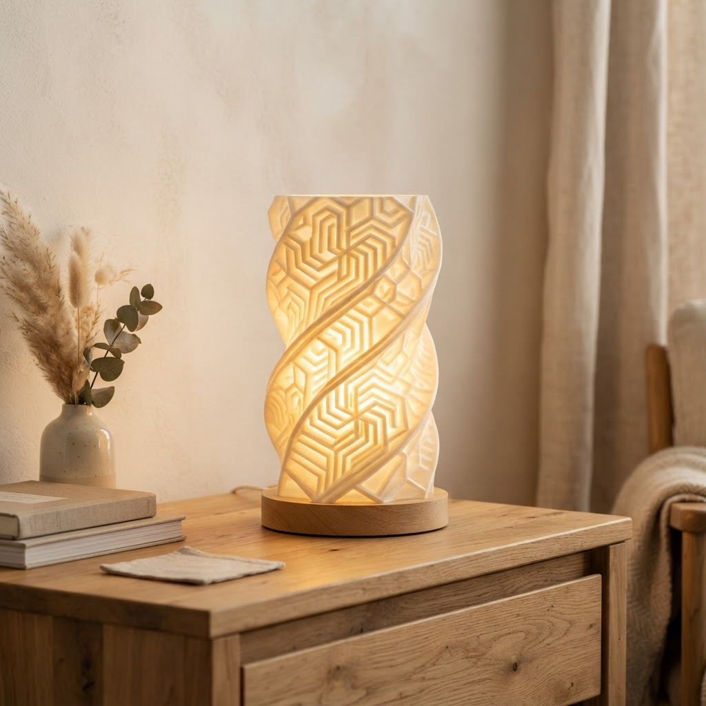Artigos de decoração e utilitários impressos em 3D